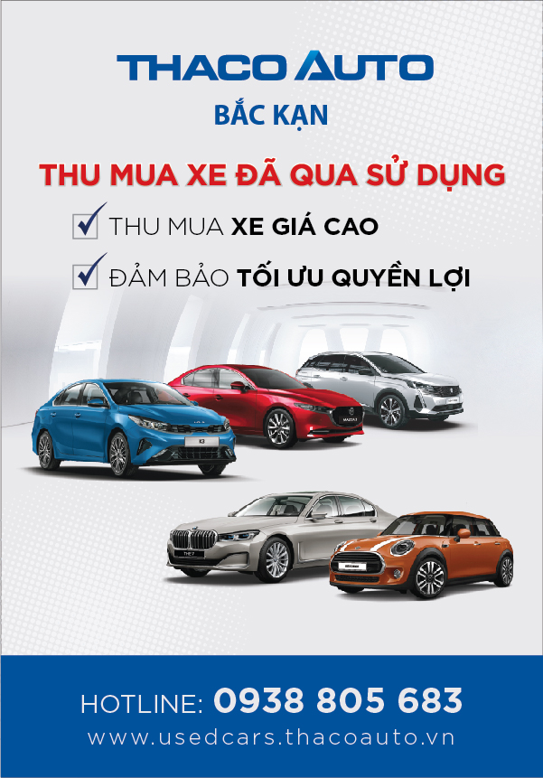 THACO AUTO BẮC KẠN - GIẢI PHÁP ĐỔI XE & KINH DOANH XE QUA SỬ DỤNG